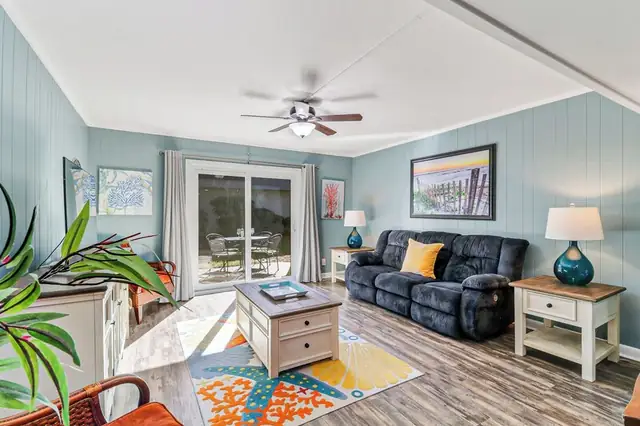Living room at Ocean Club Villas 24